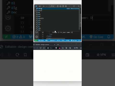 Content Editable Attribute In HTML! #html #frontend #htmltutorial
