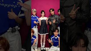 a_na is looking flawless with their sunbaenims #a_na #heartstohearts #nctwish #kai #smfamily