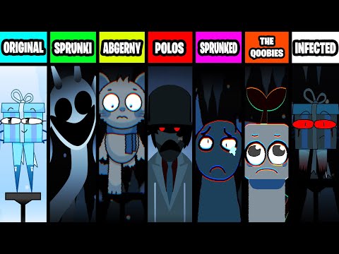 EVERY Incredibox Monster VOICE From Incredibox COOL AS ICE! All New Mod Versions Comparison
