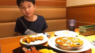 薩莉亞義大利餐廳 外國家庭客超多，感覺像在遊輪上用餐 自由組合任意搭配