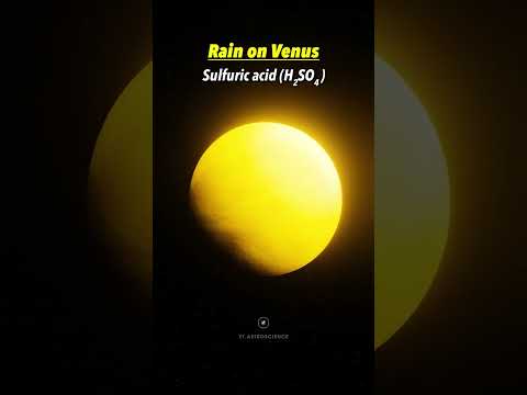 In venus it rains sulfuric acid #shorts
