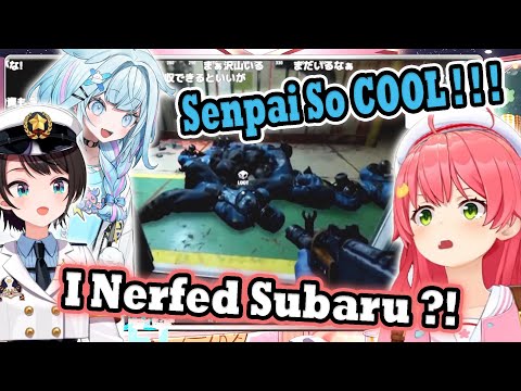 Miko Confirms HowaMiko's Intellect Debuff After she Watches This HoloRUST Oil Rig Clip! 😂