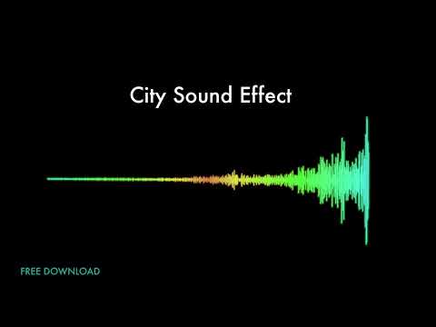 city sound effect, Street Sound Effect, Ambaince