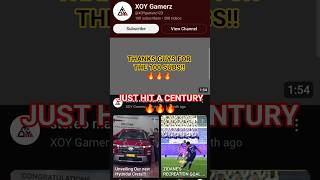 THANK YOU GUYS FOR THE 100 SUBSCRIBERS!!! #100subscribers #youtubeshorts #shorts #youtubechannelgrow