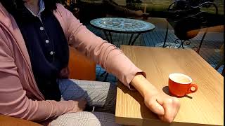 中風居家復健動作示範 - 桌面上手臂動作控制 推杯子