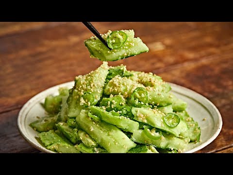 입맛 없을 때, 시원하게 입맛 살려주는 한 그릇! 오이탕탕이 🥒