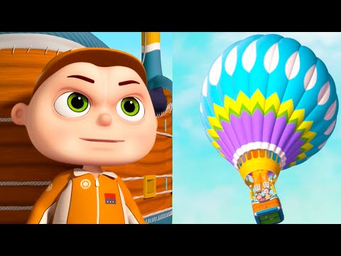 Aerostat Balloon Episode | Cartoon Animation For Children | Zool Babies Series | Kids Shows