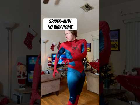 NEW RED AND BLUE SUIT (test fit) #spiderman #cosplay #marvel #tomholland #shorts