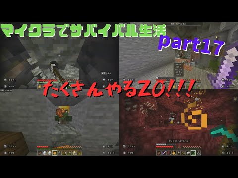 【にゃふにゃふ】マイクラでサバイバル生活part17
