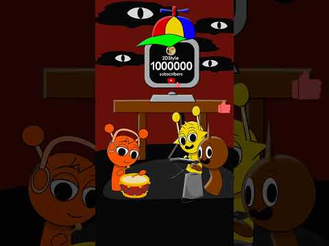1000000 subscribers! Thank you! Sprunki animation