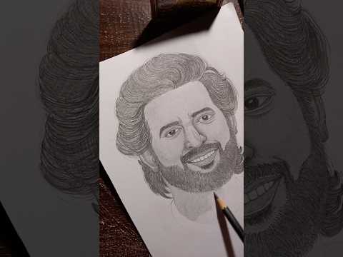 DRAWING Indian Cricket Legend MS Dhoni Part-2 🥰 | #shorts #art #drawing #MS Dhoni