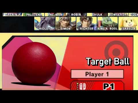 The Target Ball Joins Smash Bros!