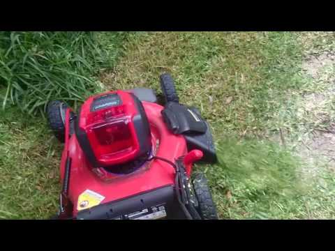 Snapper 60v mower and tall grass