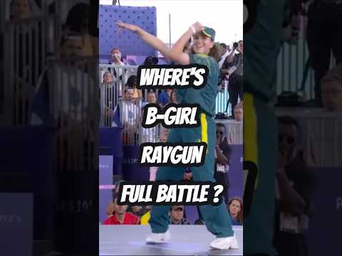 Why can't you find #BGirl #RayGun's full battle online? #olympics #breaking #bboy #facts #faq #viral