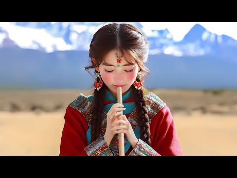 Tibetan Healing Flute for Deep Detox and Emotional Release | Eliminate Stress And Calm The Mi