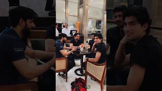 Naseem Shah Tea Party With Team #naseemshah #shortsfeed #cricketlovers #cricketshorts #rdllala