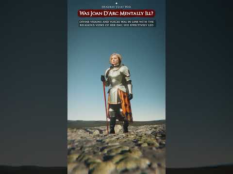 Was Joan D'Arc Mentally Ill #shorts #fyp #medievalhistory #hundredyearswar #joanofarc #war #history