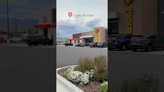 We Camped at a Loves Truck Stop?! #rvlife #truckstops #fulltimerv #rvshorts