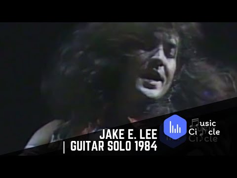 Jake E. Lee | Guitar Solo 1984