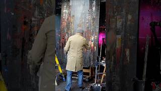 Paul Kenton:Bringing Cityscapes to Life with Color and Energy#ArtisticVision#CityscapeLove#ModernArt