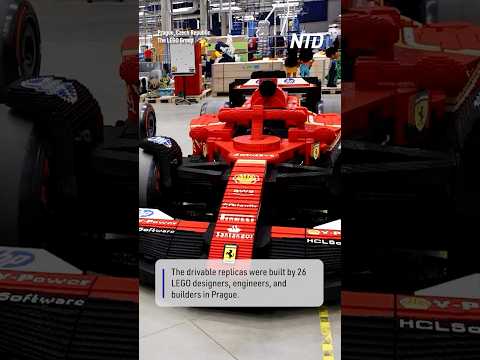 Drivable LEGO F1 Cars in Czech Republic