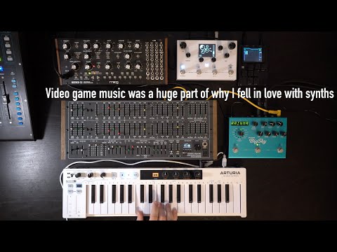 Final Fantasy Prelude w/ Moog Mother 32, Meris LVX, Deckard's Dream MkII, Dirtywave M8 Tracker
