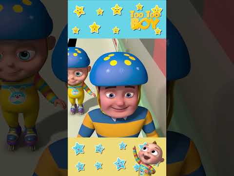 Too Too Boy | Ice Skating | #shorts  #youtubeshorts #animation #tootooboy