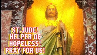 Powerful Miracle Prayer to St Jude - Hopeless and Impossible cases