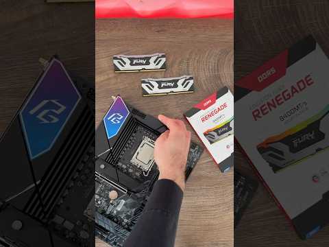 8400MHz RGB DDR5 CU-DIMM - Kingston FURY Renegade #asmr