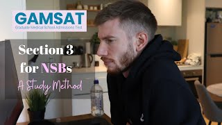 GAMSAT Section 3 Study Method For NON-SCIENCE People