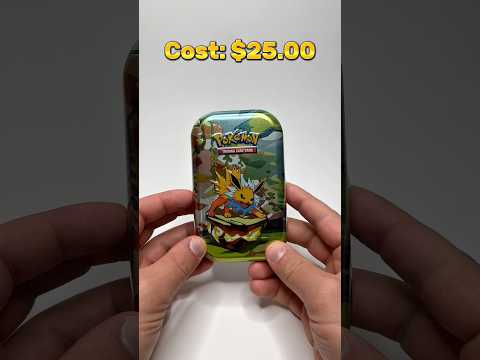 Prismatic Evolutions Pokemon Card Mini Tin