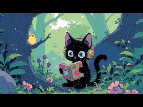 Lo fi Forest Reading 🌿 Some books feel like a safe place