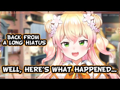 Nene explains the reasons for her hiatus [Momosuzu Nene/Hololive]