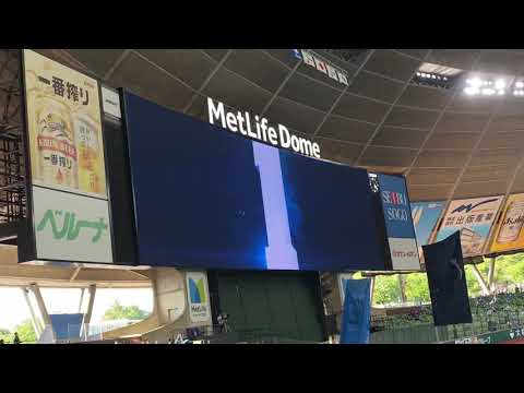 メットライフドーム スターディングラインナップ 6.10 DB戦