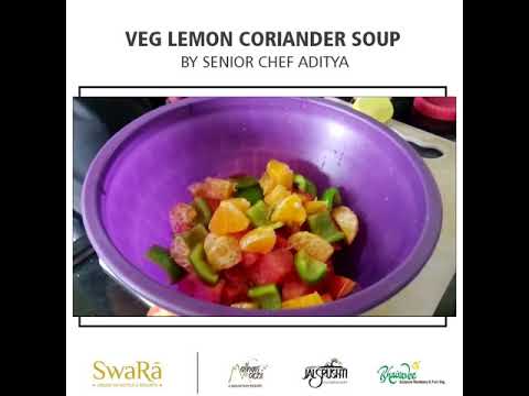 Veg Lemon Coriander Soup