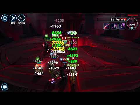 Weird glitch in sith triumvirate raid in swgoh!