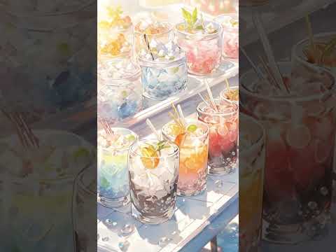 Lofi Beats - Melting Lofi – Ice Cream & Summer Beats 🍦☀️ #lofi #food #cookingchill #relax