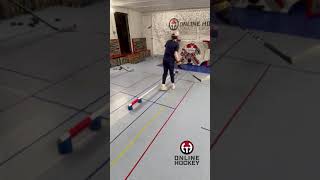 Mega Hops Shooting Drill #HockeyTraining #StickHandling #ShootingSkills #IceHockeyDrills
