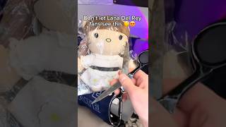 Lana Del Rey plushie out now😍 #lanadelrey #lanadelreyfans #lanadelreylyrics #lanadelreymusic