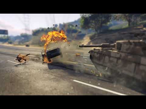 GTAVで一人TENETやってみた　GTAV TENET CUSTOM ♯44 逆行する世界で暴れる戦車