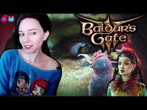 Baldur's Gate 3 First Time Playing - Part 1. I'm Already Obsessed but Traumatized by the Eye Thing!