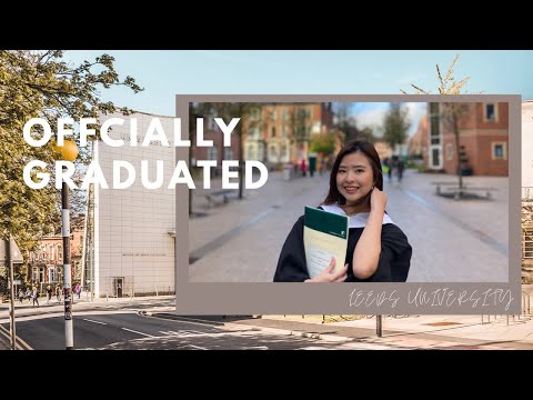 英國日常 ▎我終於從英國研究所畢業了! Offcially Graduated🎓 #里茲大學#廣告行銷#LifewithTian#畢業快樂  | 甜甜tian