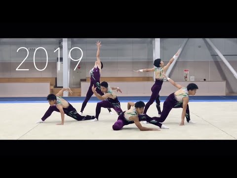 【バクテン‼︎シロ高元ネタ】 DOD3のあの曲で踊る高校生。2019年 青森山田高校 男子新体操 団体