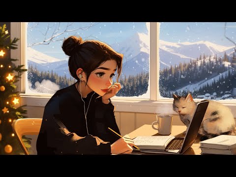 Lofi Hip Hop Radio❄️Winter Chill Beats for Relaxation ~ Smooth Music for Focus & Stress Relief