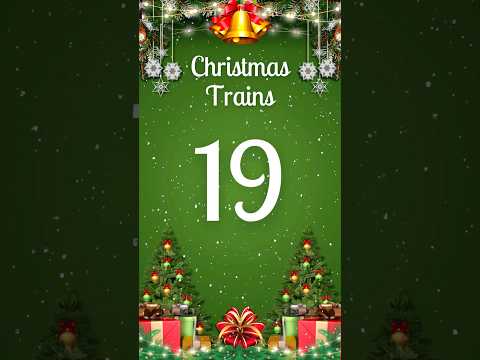Christmas Advent Trains 2024 (19th) - The Hogwarts Express #train #christmas #modeltrains