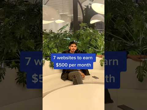 7 Websites to Earn $500 a Month | Online Earning without Investment