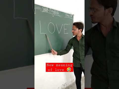 New meaning of love #comedy #shorts #shortsfeed #trending #viral