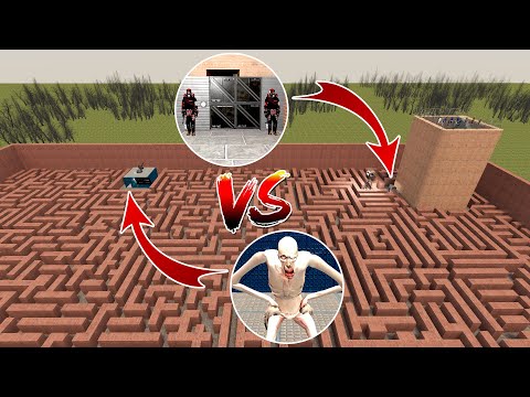 SCP-096 VS THE RED ARMY UNCONTROLLED BATTLE FOR SURVIVAL In Garry's Mod