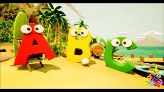 ABC Song l 해변에서 알파벳 배우기 l 알파벳송 l ABC송