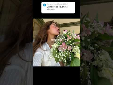 Pov: she was born on November 🌸💐🫧 #shorts #november #aesthetic #pinterest #tiktok #trending